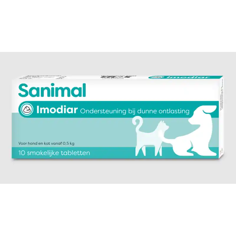 Sanimal Imodiar 10 Tabletten Op = Op