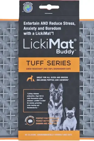 Uitverkoop LickiMat Tuff Buddy Likmat voor Honden - Oranje