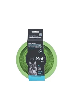 Express Levering LickiMat Ufo Likmat voor Honden - Groen