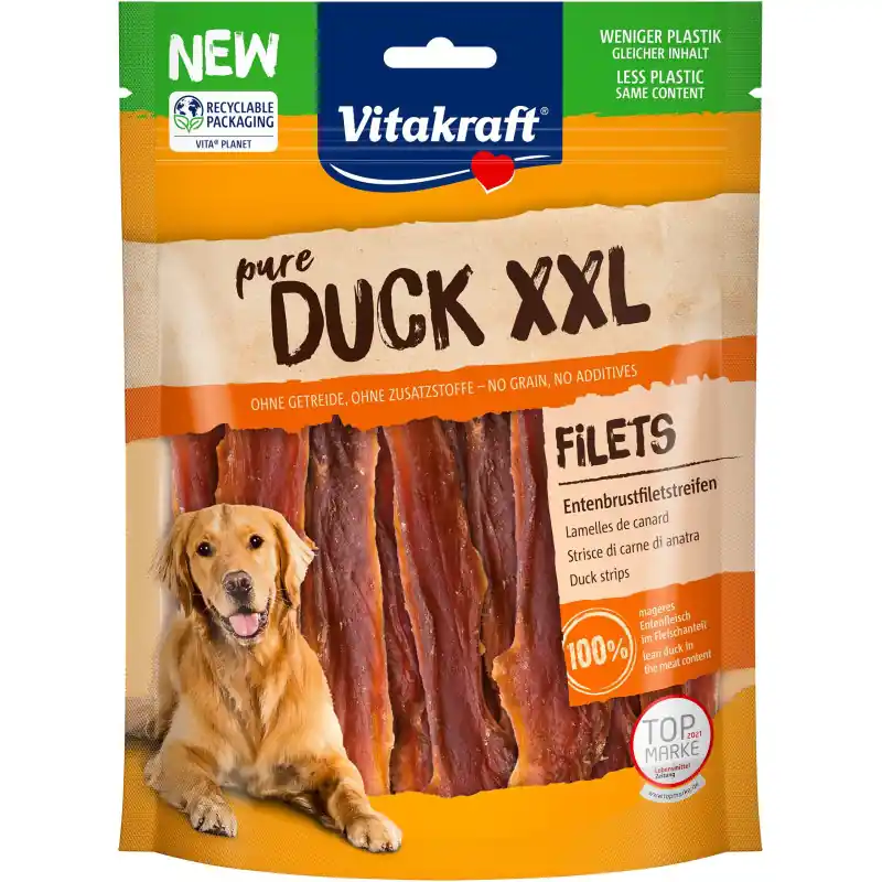 Seizoensaanbieding Vitakraft XXL Duckfilets 250 Gram