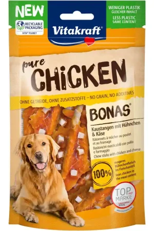 Vitakraft Chicken Chees Bonas Sticks 80gr Betrouwbaar