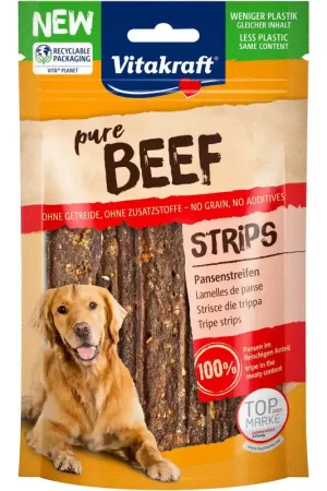 Vitakraft Beef Tripe Strips 80gr Gecertificeerd