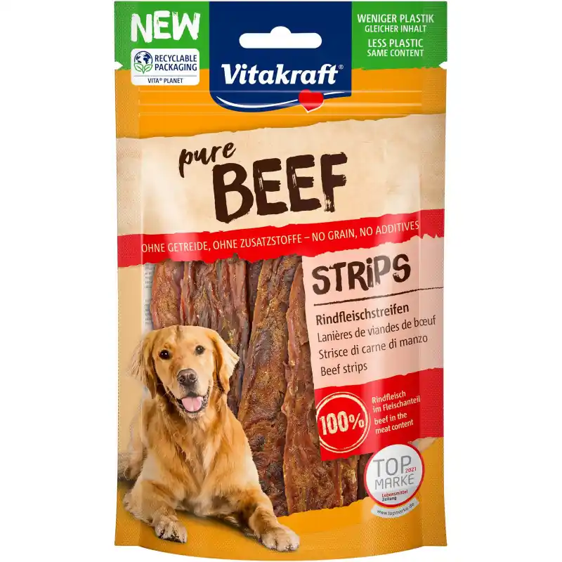 Voordeelprijs Vitakraft Beef Strips 80gr