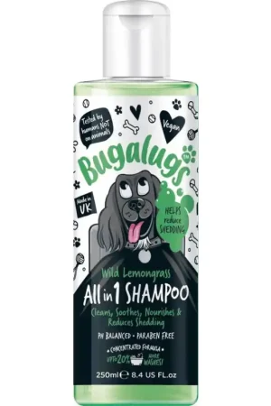 Bugalugs All in 1 Honden Shampoo - Wild Lemongrass 250 ml Dagaanbieding