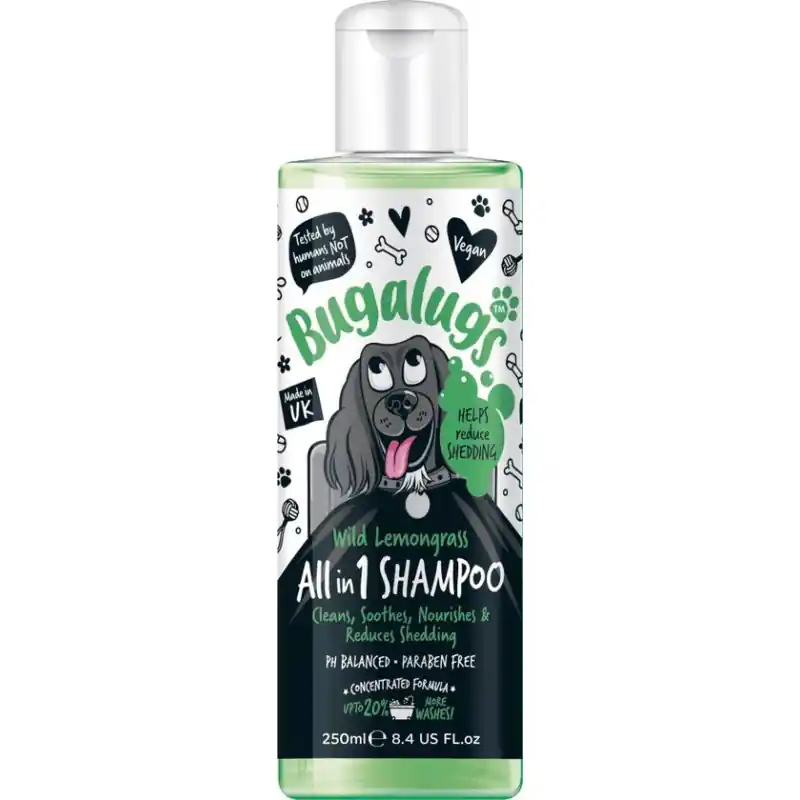 Bugalugs All in 1 Honden Shampoo - Wild Lemongrass 250 ml Dagaanbieding