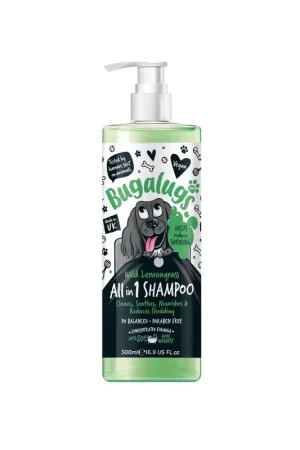 Betaalbaar Bugalugs All in 1 Honden Shampoo - Wild Lemongrass 500 ml