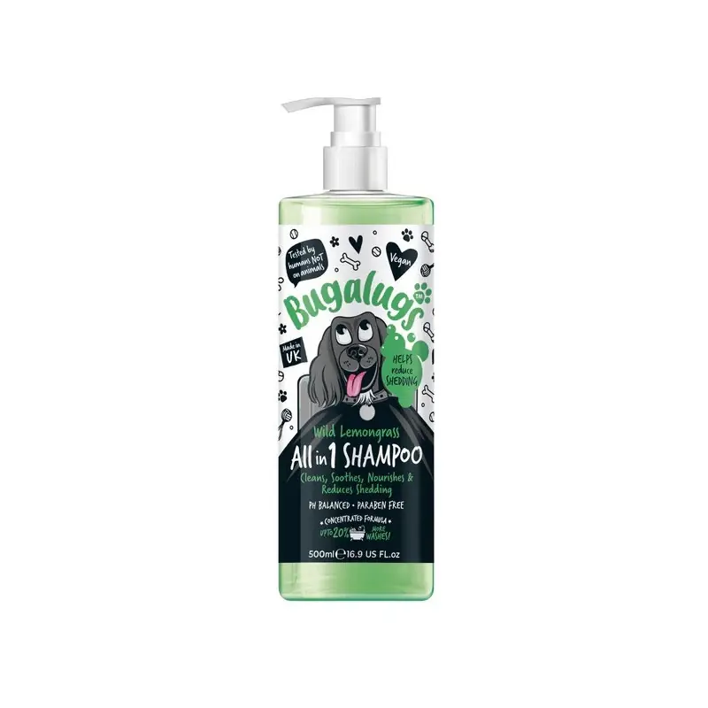 Betaalbaar Bugalugs All in 1 Honden Shampoo - Wild Lemongrass 500 ml