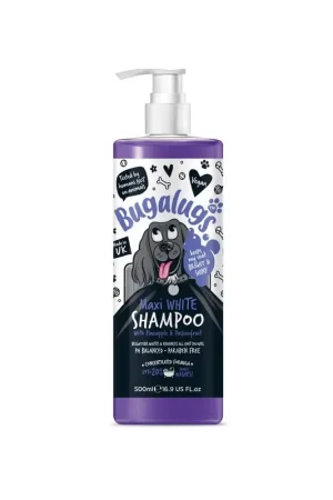Superprijs Bugalugs Maxi White Whitening Honden Shampoo 500 ml