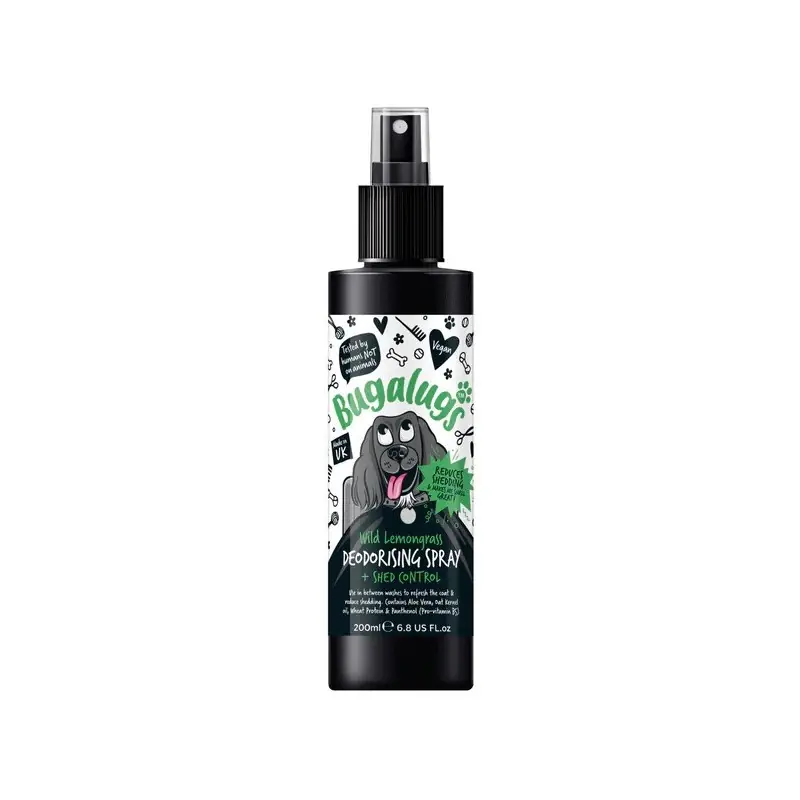 Betrouwbaar Bugalugs Wild Lemongrass Honden Deo Spray 200 ml