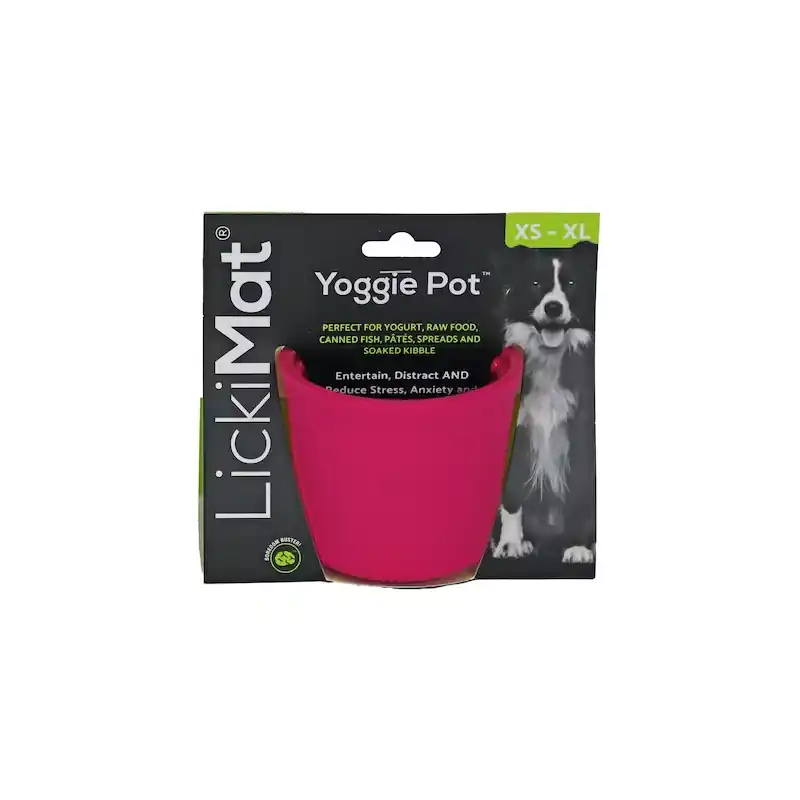 Fabrieksprijs LickiMat Yoggie Pot Roze 8cm