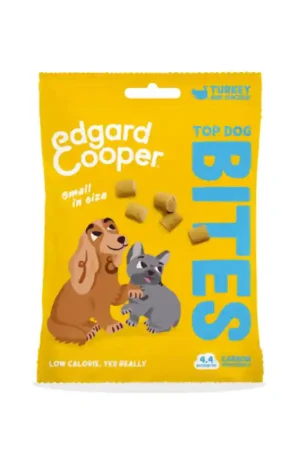 Edgard en Cooper Kleine Bites Kalkoen en Kip 50gram Voordeelprijs