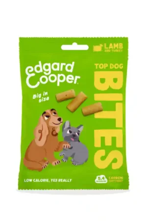 Edgard en Cooper Grote Bites Lam en Kalkoen 50 gram Laatste Kans