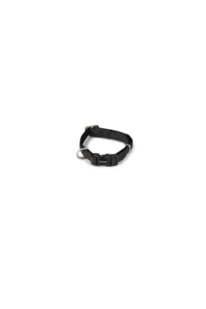 Macleather Halsband zwart 20 x 35-50 cm Op = Op