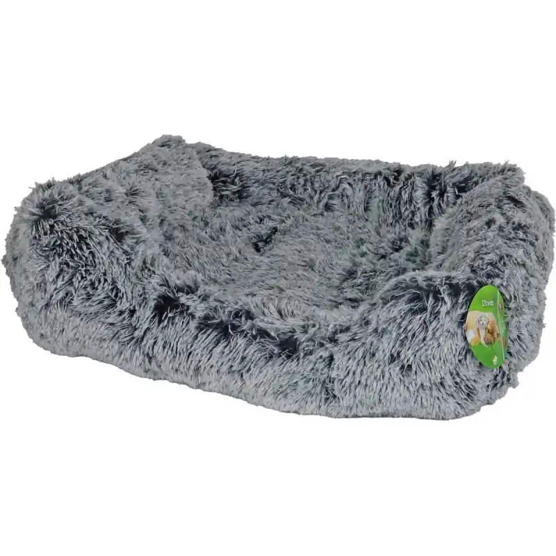 Direct Beschikbaar Boon Hondenmand Fluffy Divan Arctic Grey 70x55cm