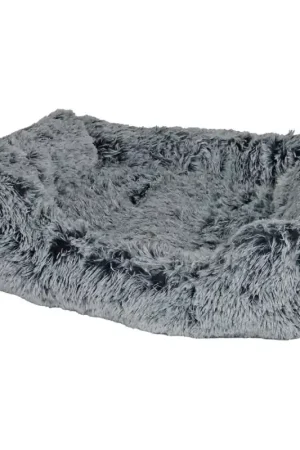 Boon Hondenmand Fluffy Divan Arctic Grey 85x70cm Exclusieve Aanbieding