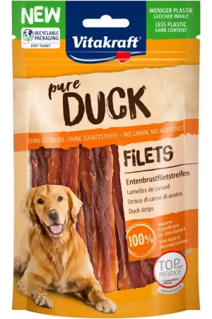 Bestel Nu Vitakraft Duck Filets 80gr
