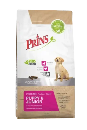 Prins ProCare Puppy & Junior Perfect start 7,5 kg Laatste Versie