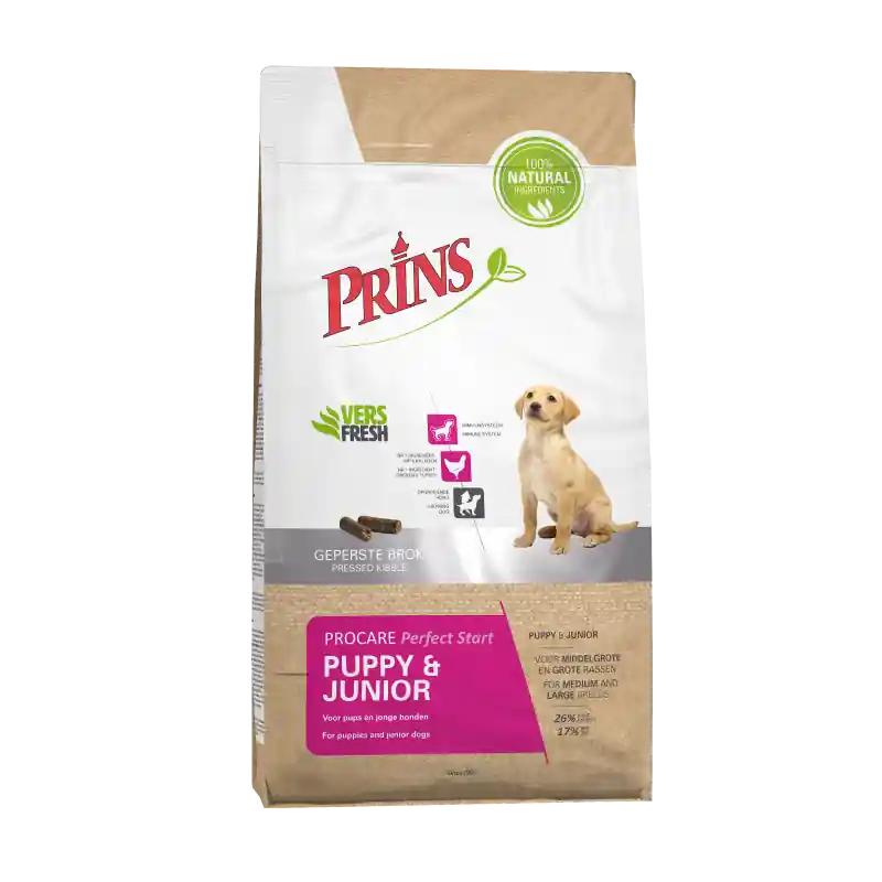 Prins ProCare Puppy & Junior Perfect start 7,5 kg Laatste Versie