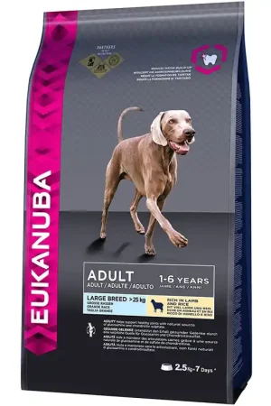 Weekendaanbieding Eukanuba Adult Large Lam en Rijst 2,5 kg