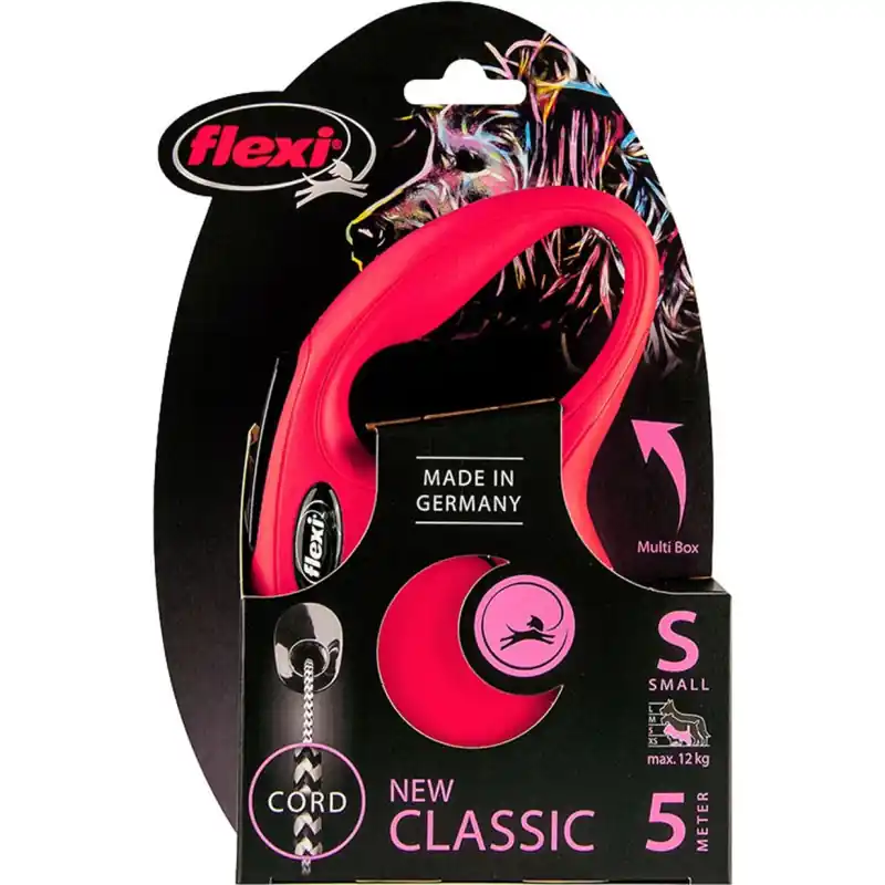 Flexi Classic koord S Rood 5 Meter Goedkoop