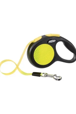Flexi Rollijn Neon Tape XS geel 3 m Finale Uitverkoop