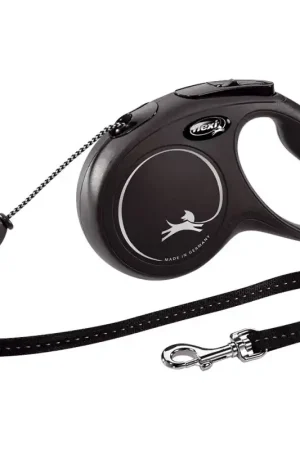 Laatste Kans Flexi Classic koord M Zwart 5 meter