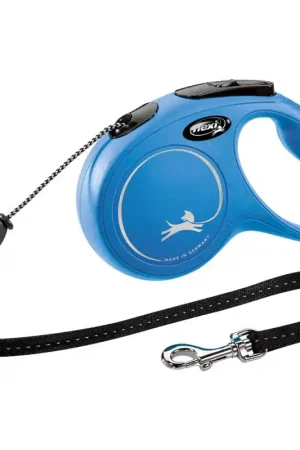 Direct Verzonden Flexi Classic koord M Blauw 5 meter