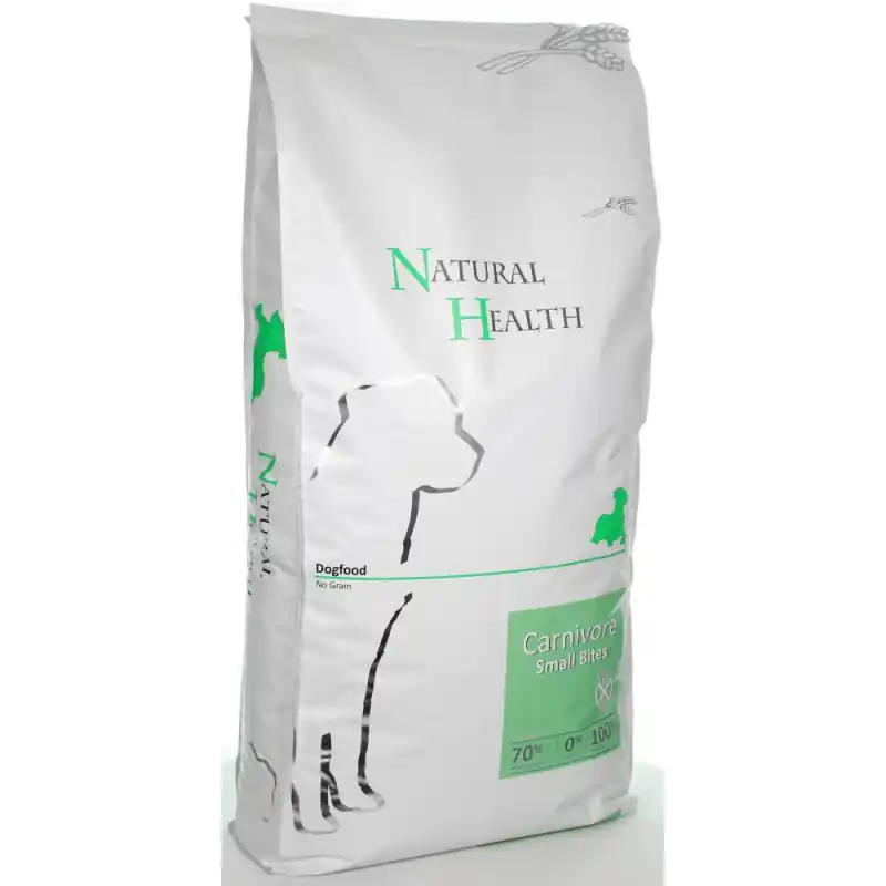 Alleen Vandaag Natural Health Dog Carnivore Small Bite 15 kg
