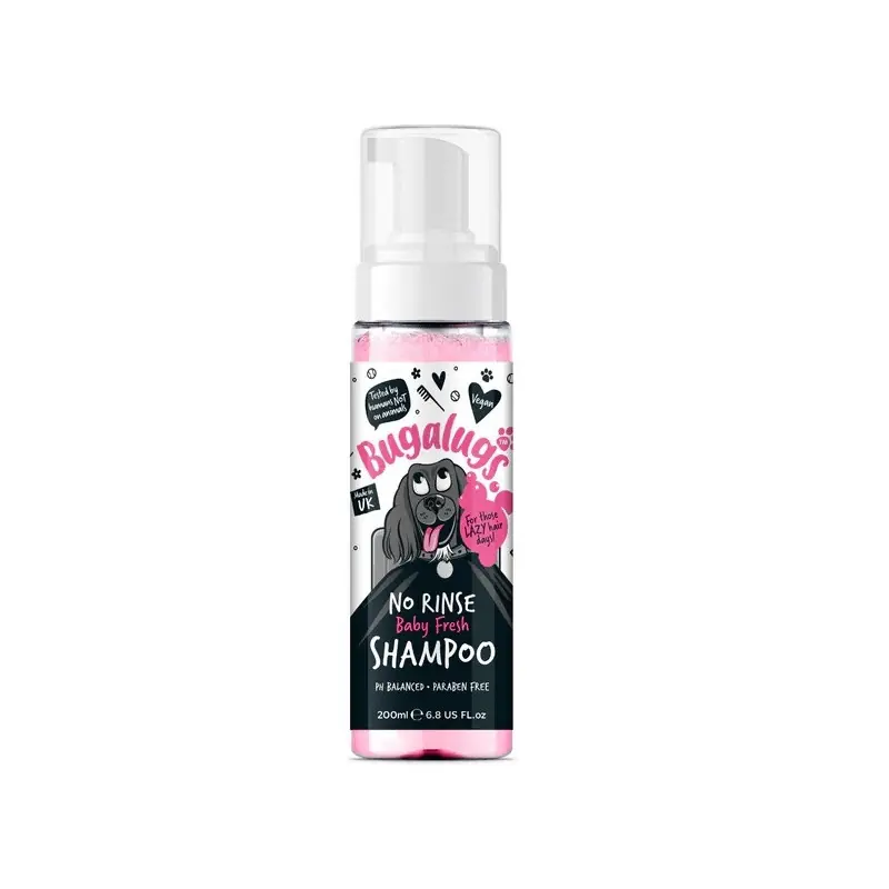 Bugalugs No Rinse - Baby Fresh Honden Shampoo 200 ml Superprijs