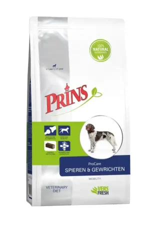 Merkproduct Prins Dieetvoeding Hond ProCare Geperst Spieren en Gewrichten 3 kg