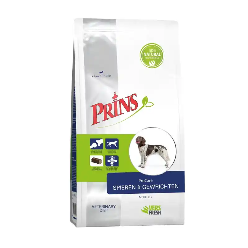 Merkproduct Prins Dieetvoeding Hond ProCare Geperst Spieren en Gewrichten 3 kg