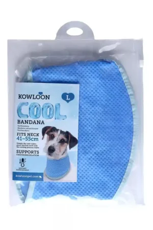 Voordeelprijs Kowloon Cool Bandana Blauw L 47-57CM