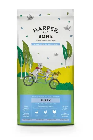 Laatste Versie Harper en Bone Puppy Flavours of the Farm 12kg