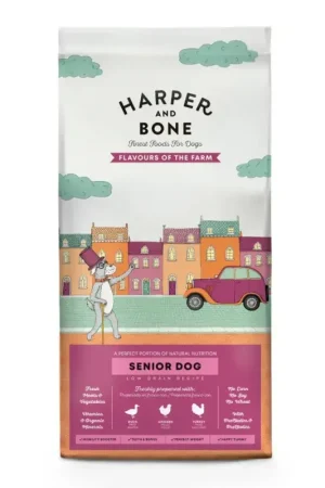 Voordeelprijs Harper en Bone Senior/Light Hond Flavours of the Farm 2 kg