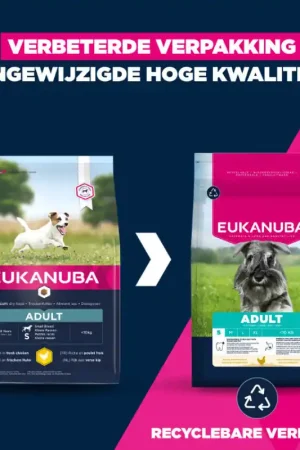Eukanuba Hondenvoer Adult Small Kip 3kg Lage Prijs