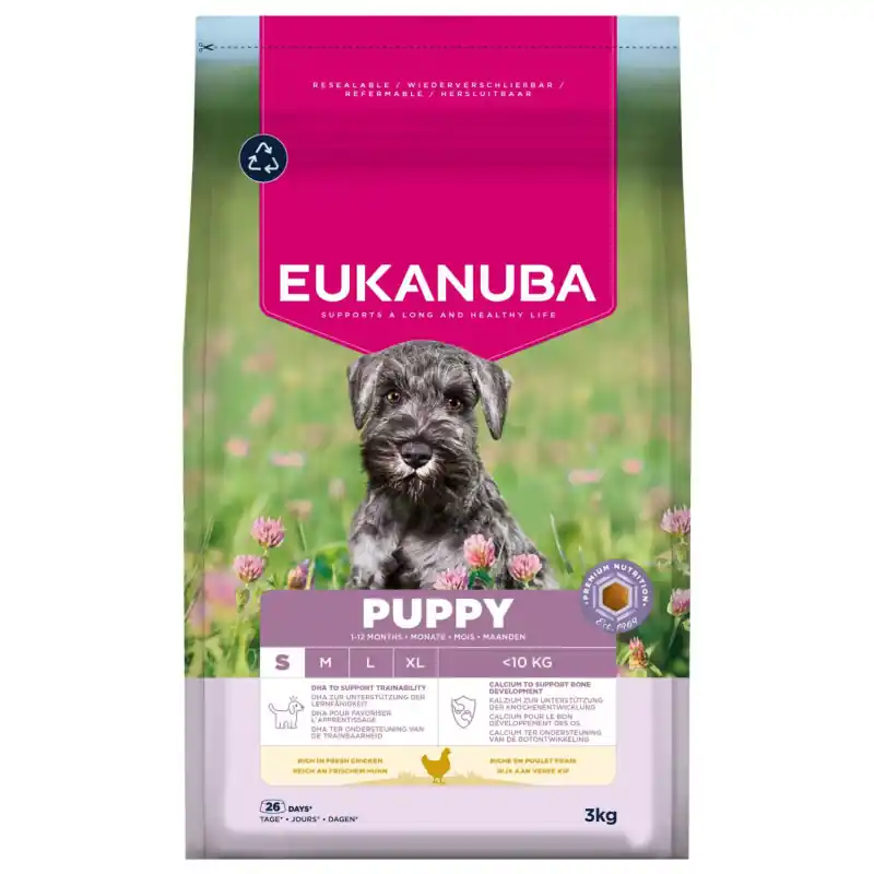 Eukanuba Puppy Small Breed Kip - 3 kg Hoge Kwaliteit