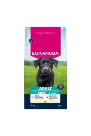 Eukanuba Adult Large Breed Kip - 3 kg Gratis Retour