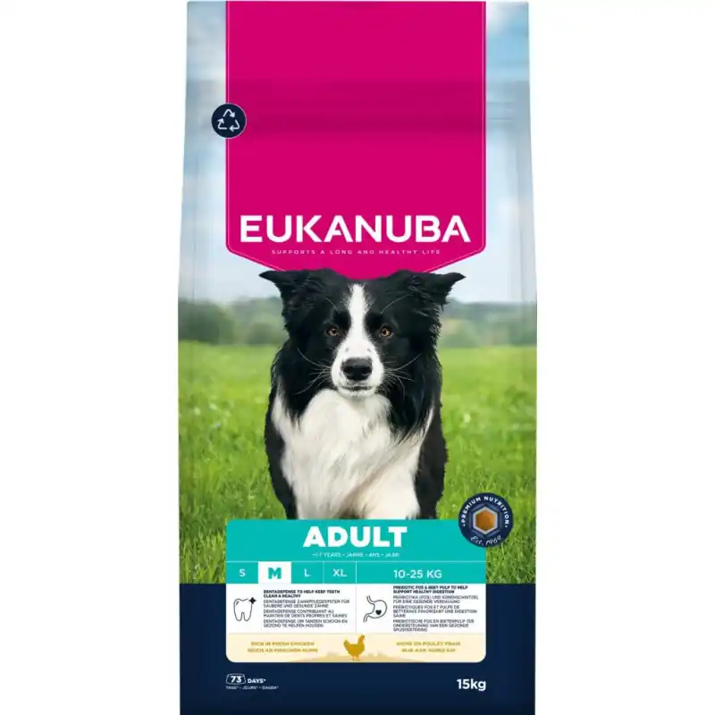 Eukanuba Adult Medium Breed Kip - 12 kg Bestseller