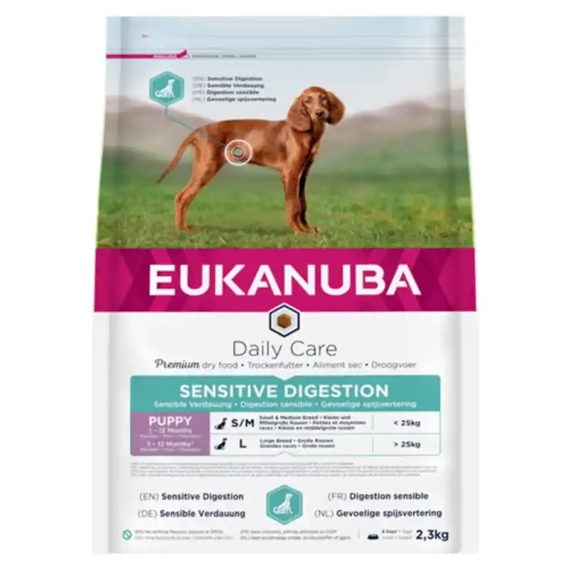 Eukanuba Sensitive Digestion Puppy - 2,3 kg Actieprijs