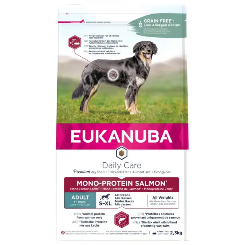 Eukanuba Adult All Breeds Mono Protein Zalm - 2.3 kg Bestseller