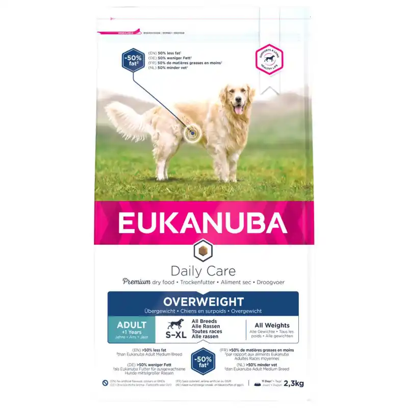Gratis Retour Eukanuba Daily Care Adult Weight Care - 2,3kg