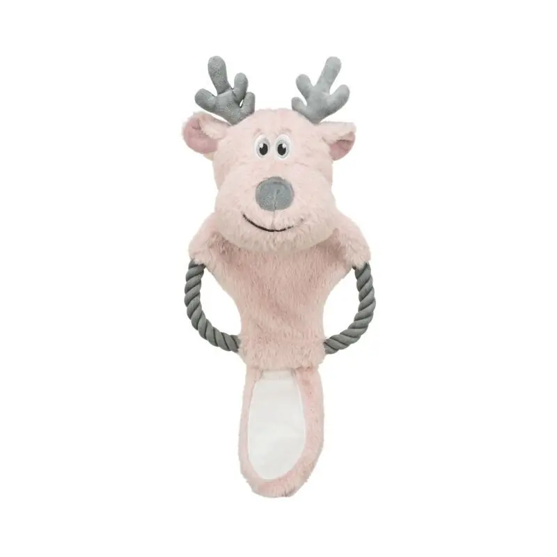 Trixie Pluche Rendier Met Touw 47CM Favoriet