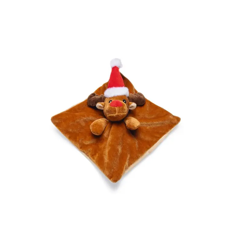 Direct Beschikbaar Beeztees pluche kerst knuffeldoek rendier 21 cm