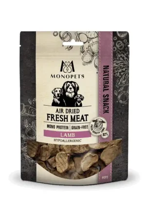 Monopets Snack Lucht Gedroogde Snack Lam Insect Pops Hypoallergeen Air Dried100 Gr Veilige Betaling