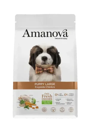 Amanova Puppy Large Exquisite Chicken 12 kg Tijdelijk Beschikbaar