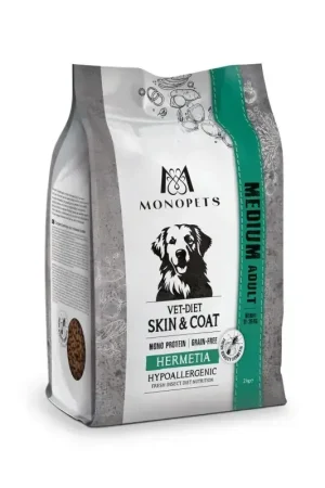 Gratis Retour Monopets Vers Vlees Digestion Paard Hypoallergeen 12 Kg