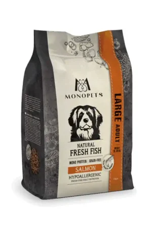 Alleen Vandaag Monopets Verse Vis Adult Large Zalm Hypoallergeen 2 Kg
