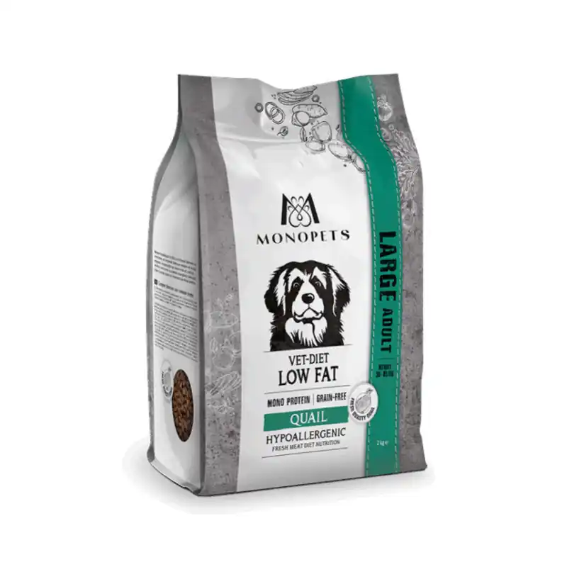 Beste Prijs Monopets Natuurlijk Dieetvoer Large Laag In Vet Kwartel Hypoallergeen 2 Kg