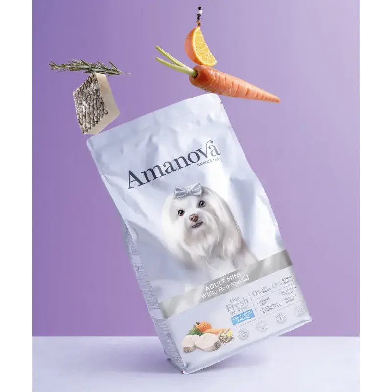 Op = Op Amanova Adult Mini White Hair Special 2 kg