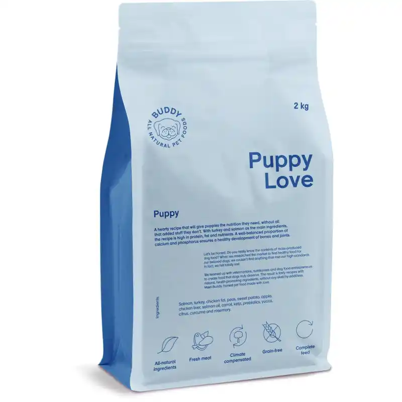 Aanbieding Buddy Puppy Love 2 kg